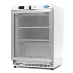 Congelador - 200 l - Branco - com Porta de Vidro