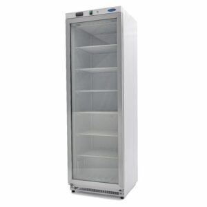 Congelador - 400 l - Branco - com Porta de Vidro