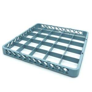 Extensor de suporte de vidro para máquina de lavar louça - 50 x 50cm - 25 Compartimentos