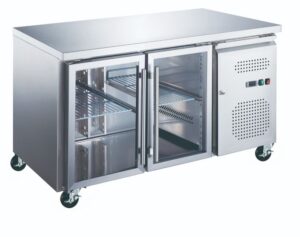 Balcão Frigorífico - 136 cm - 2 Portas de Vidro