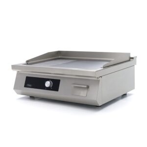 Chapa de indução 700 - lisa e estriada - 5.000 W - dupla