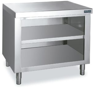 Mesa armário central 1200x600x850 abierto una cara