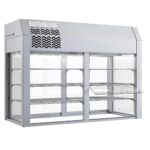 Vitrina 4 GN 1/1 3 niveles com cuba 60Hz