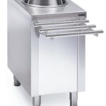 Self dispensador de platos a nivel constante quente 500x700x850