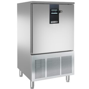 Abatedor de temperatura 10x GN1/1 e 600x400 mm com controlo tátil, condensação a ar