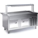 Self placa fría 2300x700x850 com reserva refrigerada 60Hz
