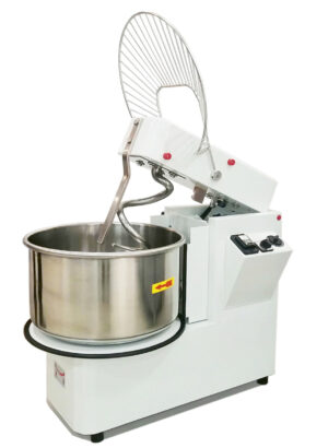 Amassadeira espiral com cabeçal elevável e cuba extraível, 42 l / 38 kg - 2 velocidades