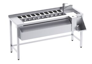 Mesa coctelera 1600 derecha sem De coluna