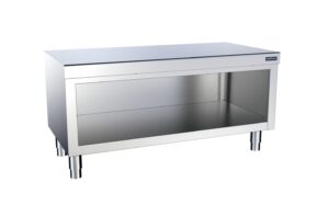 Móvel central altura 600 abierto una cara 600x600x600