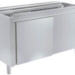 Módulo com puertas correderas pasantes 1200x700x850