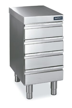 Mesa armário central 500x600x850 com 3 cajones