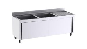 Móvel de puertas com lava-loiça L217652D 2000x700