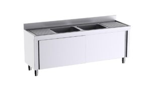 Móvel de puertas com lava-loiça L2065420 2000x600