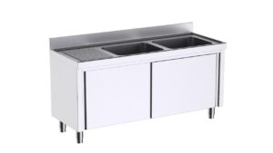 Móvel de puertas com lava-loiça L166542I 1600x600
