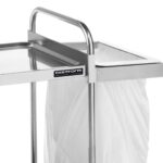 Suporte bolsa desperdicios 627x285x50 (para carrinho de serviço ancho 695)