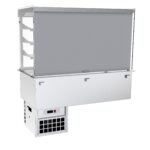 Vitrina Buffet refrigerada recta central com termo-cortina encastrable GN 3/1