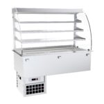 Vitrina Buffet refrigerada central encastrable GN 4/1
