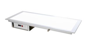 Placa quente de vidro templado Blanco 5 GN
