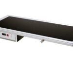 Placa quente de vidro templado 4 GN