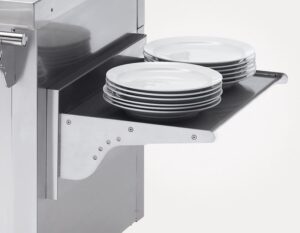 Suporte lateral platos para self 520x330
