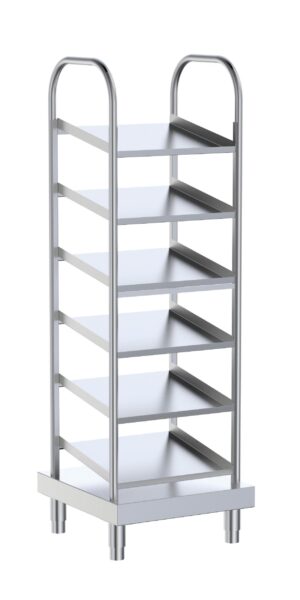 Dispensador de vasos de pie 610x650x1892 (6 estantes)