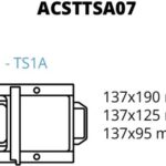 MOLDE MULTIFORME PARA TS1-TS1A - 137x190-137x125-137x95mm (ACSTTSA07)