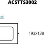 MOLDE TS300 1 ENTRADA 193 x 138 mm (ACSTTS3002)