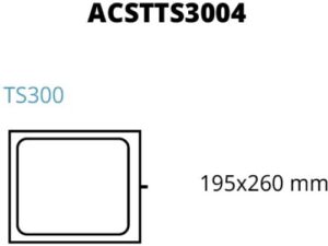 MOLDE TS300 1 ENTRADA 195 x 260 mm (ACSTTS3004)