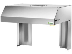 CAPÔ COM FILTRO DE CARBONO ATIVADO GYROS ELÉTRICOS GYR40-60-80-100 - 230V 50Hz 1PH (ACCAGYR)