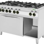 FOGÃO A GÁS 6 QUEIMADORES COM FORNO ELÉTRICO - FICHA REINO UNIDO (CC76GFEV)
