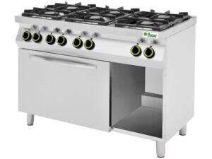 COZINHA 6 QUEIMADORES A GÁS COM FORNO ELÉTRICO (CC76GFEV)
