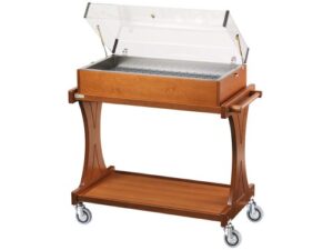 CARRINHO REFRIGERADO EM MADEIRA COM PLACAS EUTÉTICAS (CL2785)