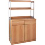 ARMÁRIO ALTO PARA QUARTO DUPLO - NOGUEIRA + TREBO (ML3212SS)