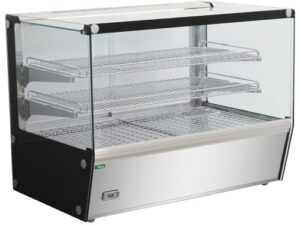 VITRINE DE BALCÃO AQUECIDA COM GRADES (HTH165F)