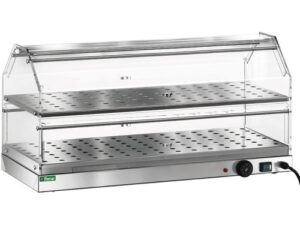 VITRINE AQUECIDA - 2 SLOORS COM PRATELEIRA INTERMÉDIA AQUECIDA (VBR4782)