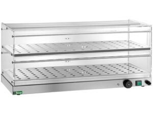 VITRINE AQUECIDA - 2 SLOORS COM PRATELEIRA INTERMÉDIA AQUECIDA (VBR4786)