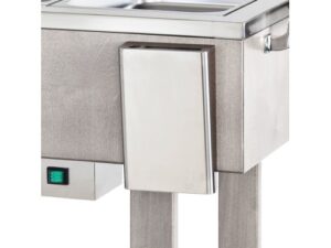 PORTA FACA EM AÇO INOXIDÁVEL (A590)