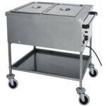 CARRINHO TÉRMICO BAIN MARIE INOX 2xGN1/1 (CT1758)