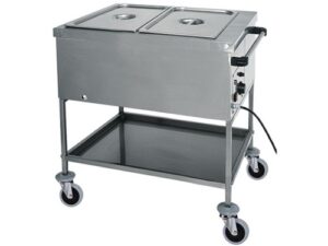 CARRINHO TÉRMICO BAIN MARIE INOX 2xGN1/1 (CT1758)