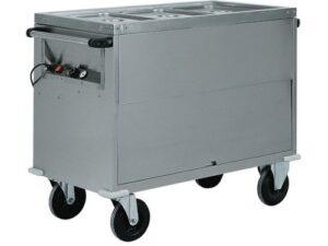 ARMÁRIO TÉRMICO PARA CASA DE BANHO MARIA EM AÇO INOXIDÁVEL SEM TAMPA 3xGN1/1 (CT1771)