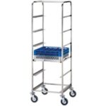 CARRINHO CESTO INOX - 6 LUGARES (CP1442)