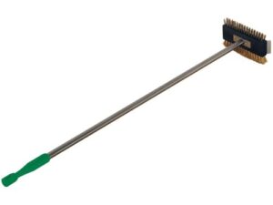 ESCOVA DUPLA INOX/LATÃO 110(h)cm (AV4971)