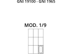 BANDEJA INOX 1/9 65h (GNI1965)