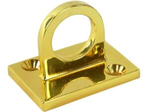 GANCHO DE PAREDE DOURADO PARA CABO DE HASTE (GA5144D)