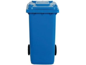 LIXO DE POLIETILENO COM RODAS - AZUL (AV4675)