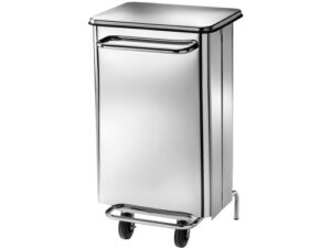 LIXO DE LIXO RETANGULAR 70L COM RODAS/PEDAL (AV4654)