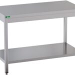 MESA DE TRABALHO INOX 200x70x85cm (GDATS207)
