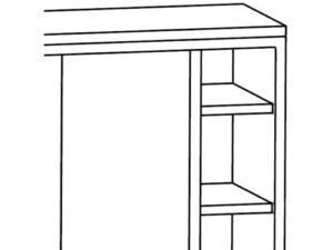 PRATELEIRA PARA GDSCS146 1400X600 (SHELF146)