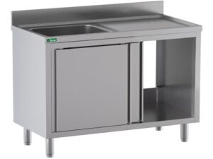 ARMÁRIO PIA -1 TIGELA -ESCORO 120x70x95cm (GDS127L1CS)