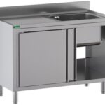 ARMÁRIO PIA -1 TIGELA -ESCORO 120x70x95cm (GDS127R1CS)